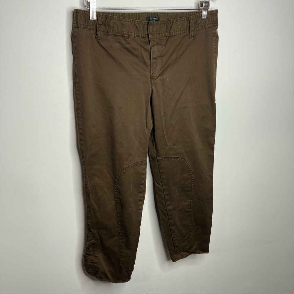 J.‎ Crew City fit brown cropped pants size 8